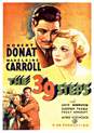 Filmplakat Die 39 Stufen