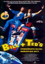 Filmplakat Bill & Teds verrückte Reise durch die Zeit