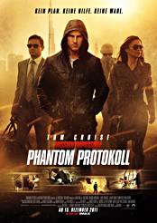 Filmplakat zu Mission: Impossible - Phantom Protokoll