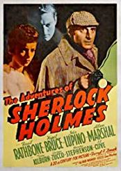 Filmplakat Die Abenteuer des Sherlock Holmes