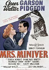 Filmplakat Mrs. Miniver
