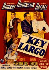 Filmplakat Gangster in Key Largo