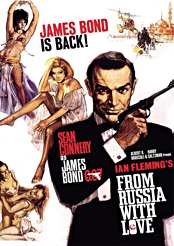 Filmplakat James Bond 007 – Liebesgrüße aus Moskau