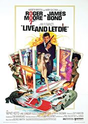 Filmplakat James Bond 007 – Leben und sterben lassen