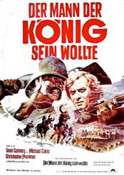 Filmplakat Der Mann, der König sein wollte