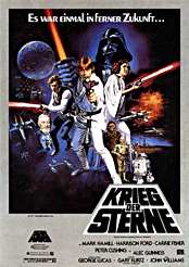 Filmplakat Krieg der Sterne