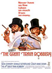 Filmplakat Der erste große Eisenbahnraub