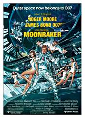 Filmplakat James Bond 007 – Moonraker – Streng geheim