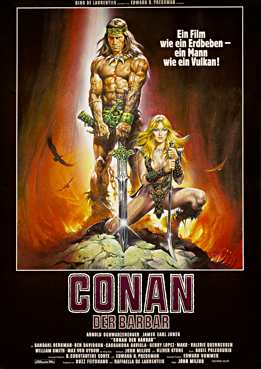 Filmplakat Conan, der Barbar