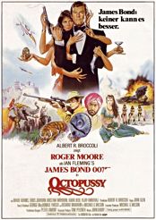 Filmplakat James Bond 007 – Octopussy