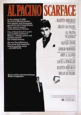Filmplakat Scarface