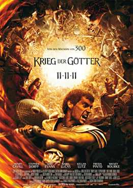 Filmplakat Krieg der Götter